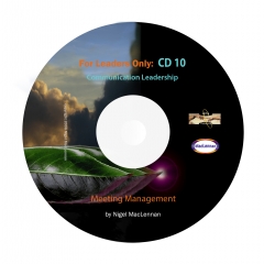 For Leaders Only - Meeting Management CD